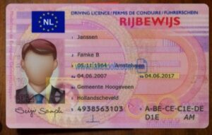 Comment obtenir un permis de conduire néerlandais