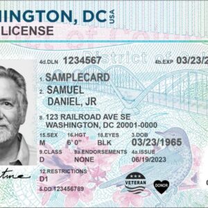 Buy a Washington DC Drivers License Online