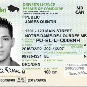 Buy Winnipeg Driving License in Manitoba
