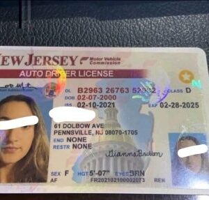 Buy Newark Driving License in New Jersey