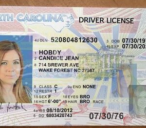 Buy Apex Driving License in North Carolina