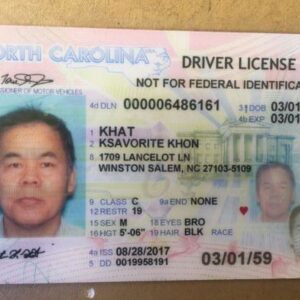 Buy Chapel Hill Driving License in North Carolina