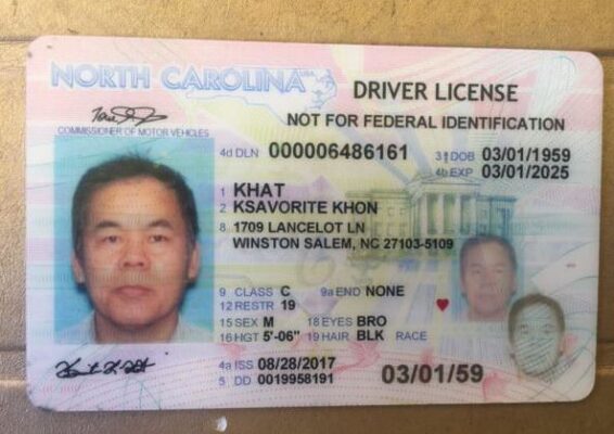Buy Jacksonville Driving License in North Carolina