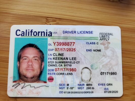 Buy Anaheim Driver's License in California