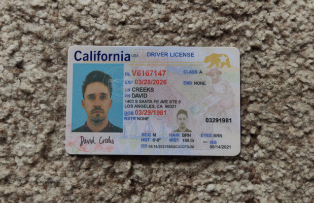 Buy Chula Vista Driver's License in California